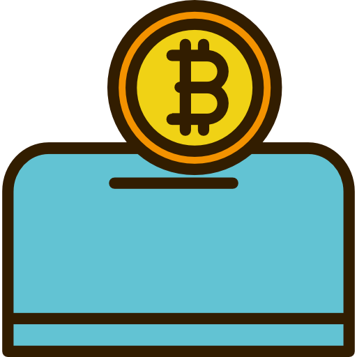 Bitcoin free icon Bitcoin free icon