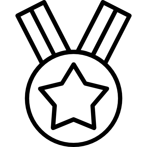 medalha grátis ícone