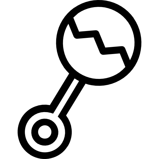 hochet Icône gratuit hochet Icône gratuit