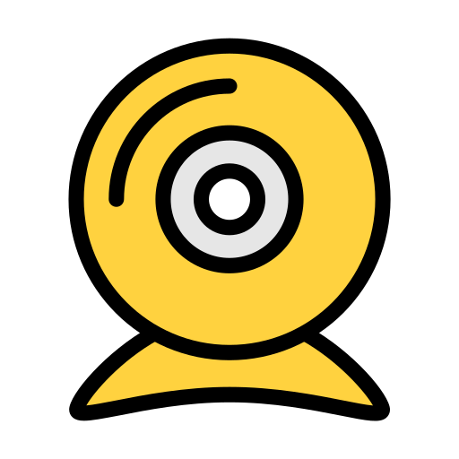 cámara web icono gratis