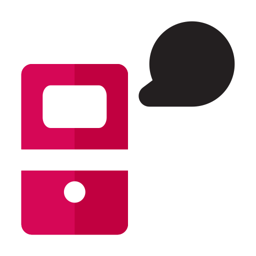 chat telefónico icono gratis