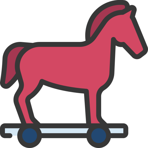 caballo de troya icono gratis