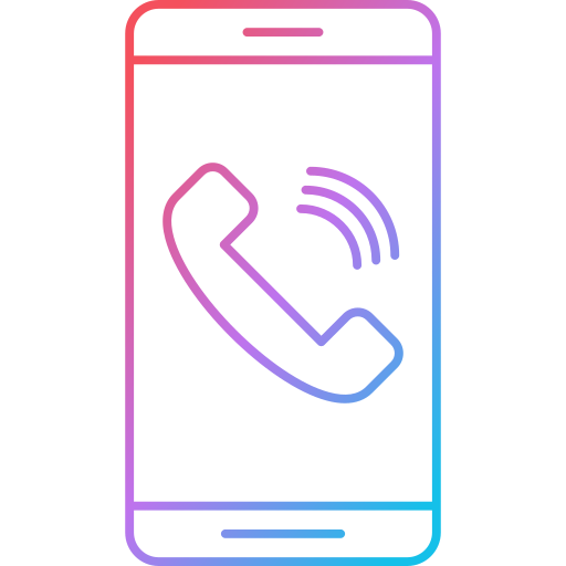 llamada móvil icono gratis