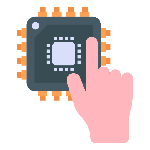 microprocesador icono gratis