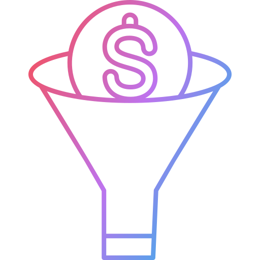 Sales funnel free icon