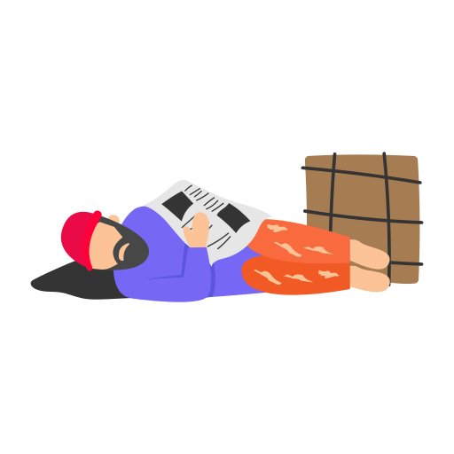 dormido icono gratis