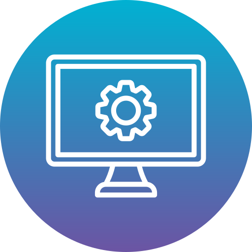 Settings Generic Flat Gradient icon