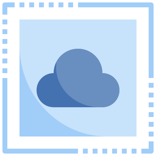 computación en la nube icono gratis