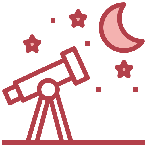 astronomía icono gratis