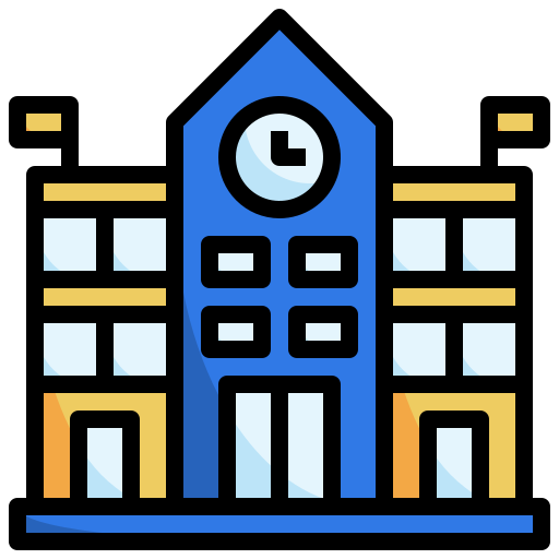 College - Free buildings icons