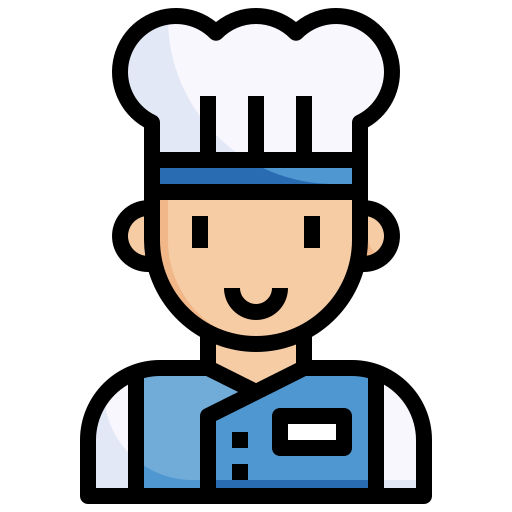 Chef Surang Lineal Color icon