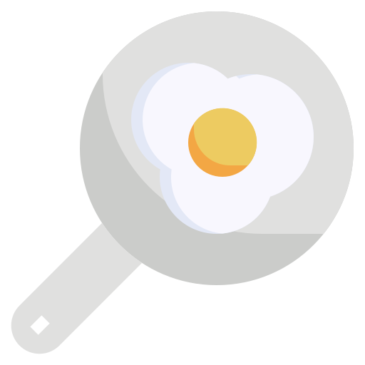 Fried egg - Free food and restaurant icons