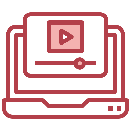 reproductor de video icono gratis