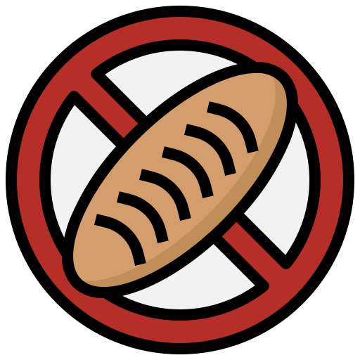 No Carbs Surang Lineal Color Icon