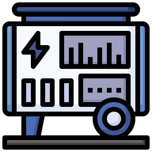 Generador eléctrico - Iconos gratis de tecnología