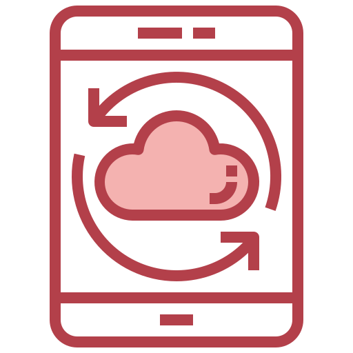 sincronización en la nube icono gratis
