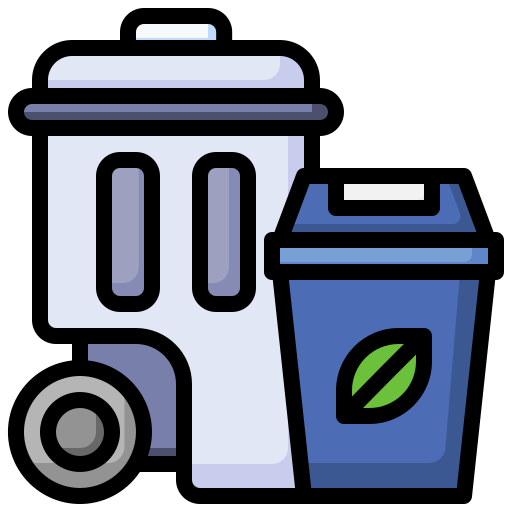 papelera de reciclaje icono gratis