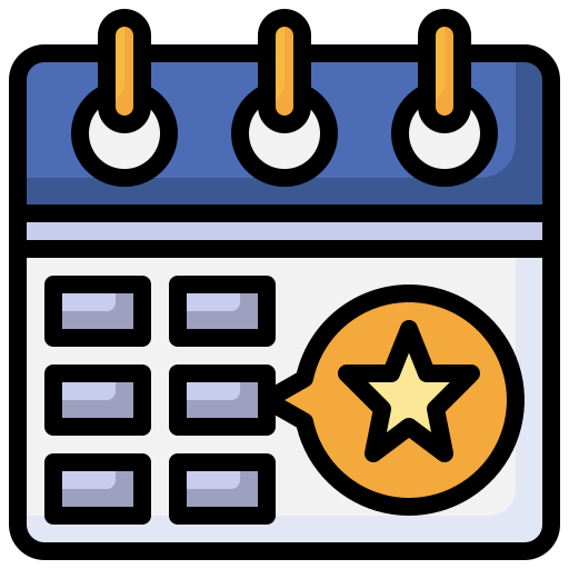 evento de calendario icono gratis