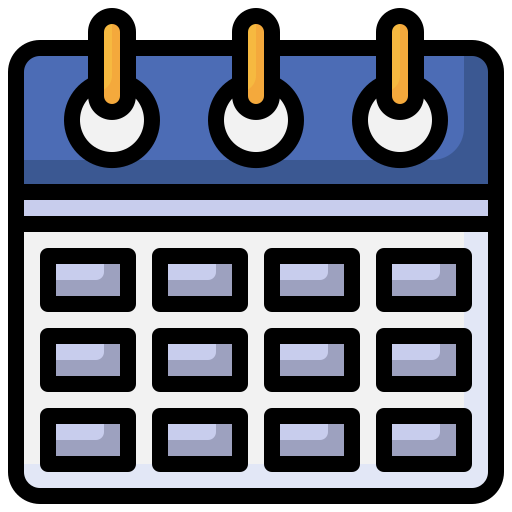 calendario icono gratis