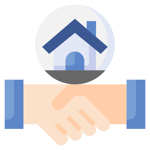 bienes raíces icono gratis