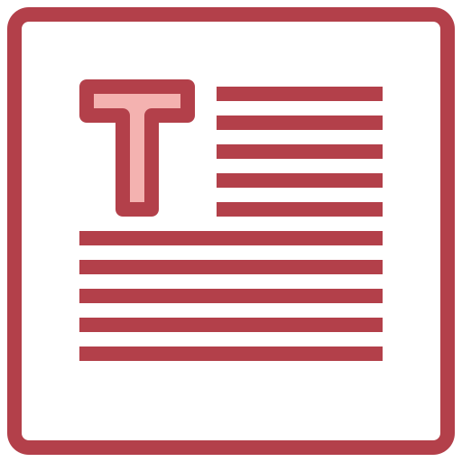 letra mayúscula icono gratis