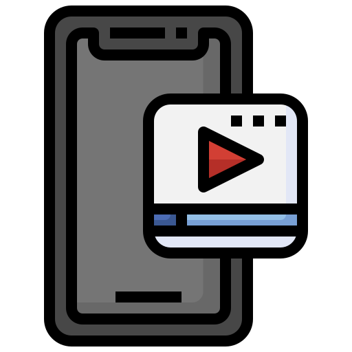 reproduce el video icono gratis