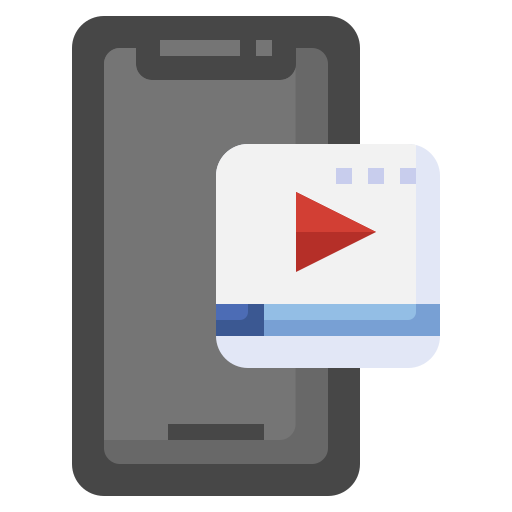 reproduce el video icono gratis