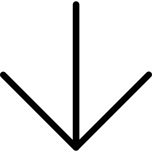 Стрелка вниз бесплатно иконка