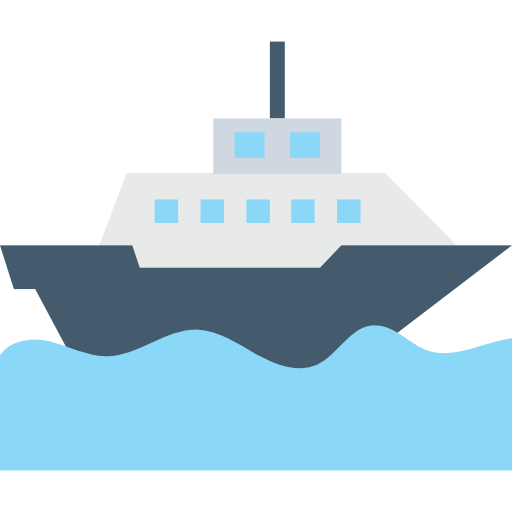 Ship Flat Color Flat icon