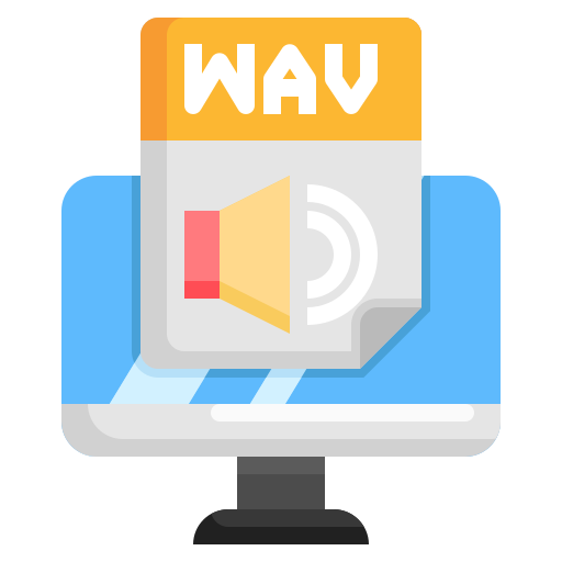 wav icono gratis