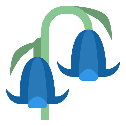 Bluebell free icon Bluebell free icon