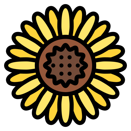 girasol icono gratis