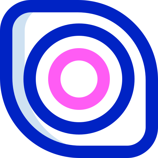 Abstract Super Basic Orbit Color icon