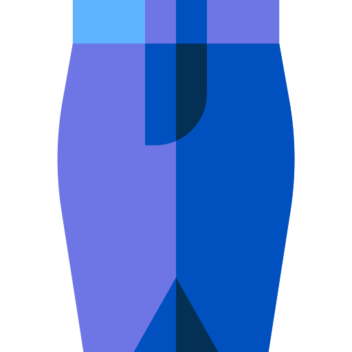 Skirt Basic Straight Flat icon