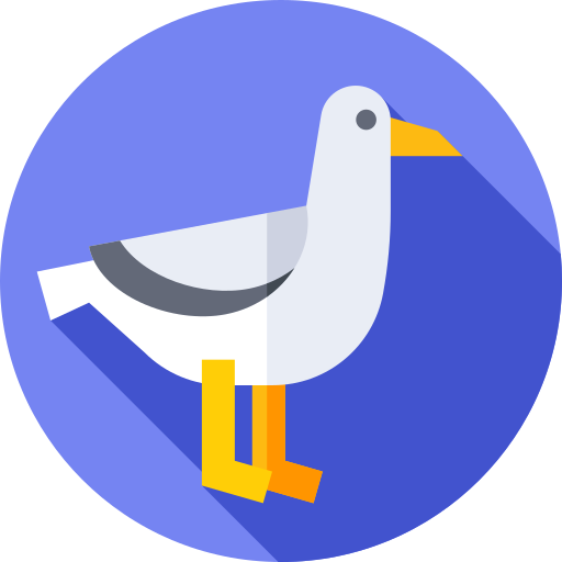 gaviota icono gratis