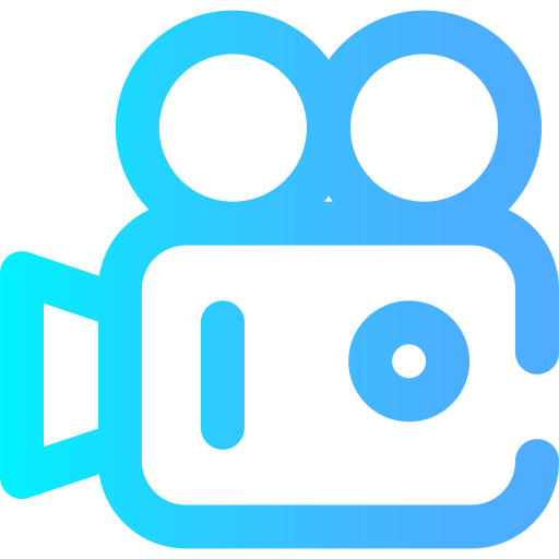 camara de video icono gratis