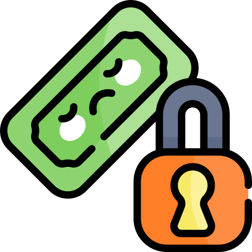 Debt free icon Debt free icon