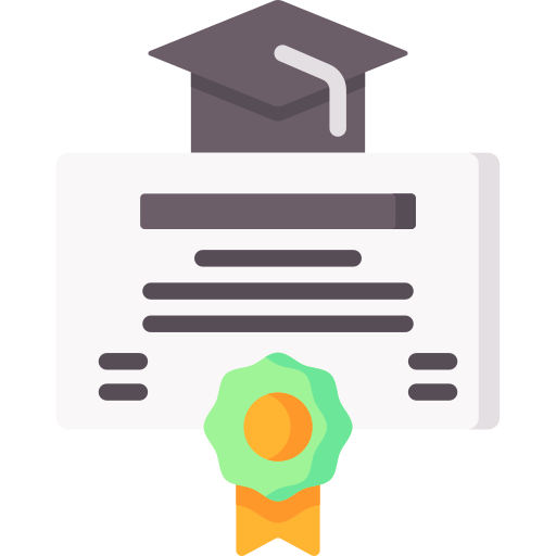 diploma icono gratis