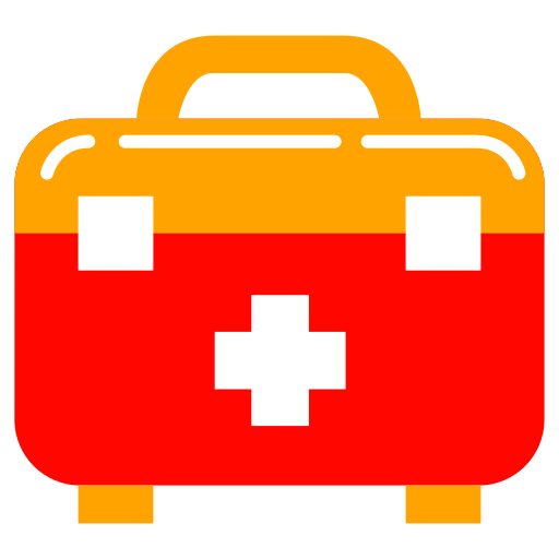 caja médica icono gratis