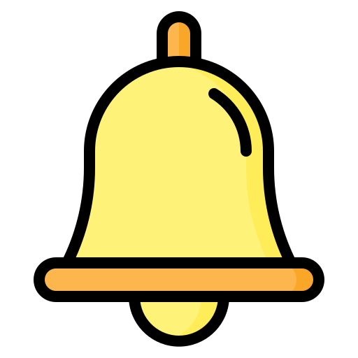 Bell Generic Outline Color icon