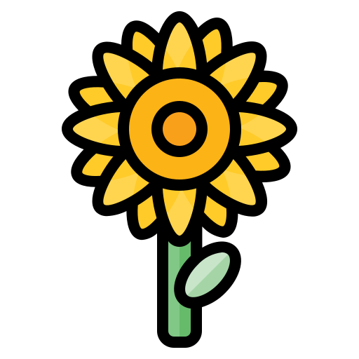 tournesol Icône gratuit