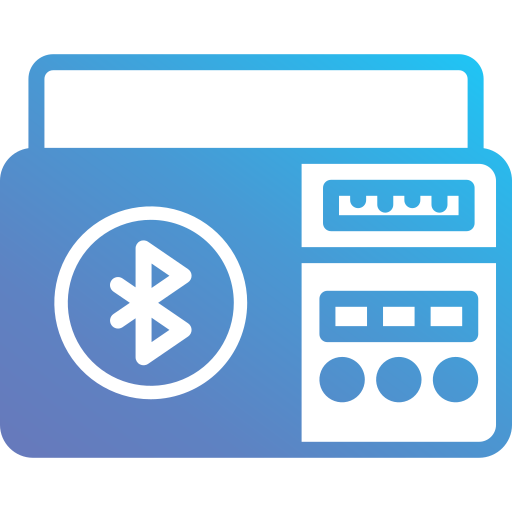 Radio Generic Flat Gradient icon