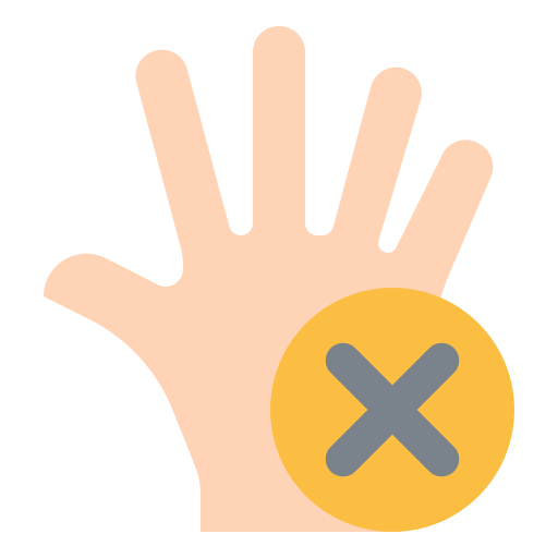 No touch Generic Flat icon