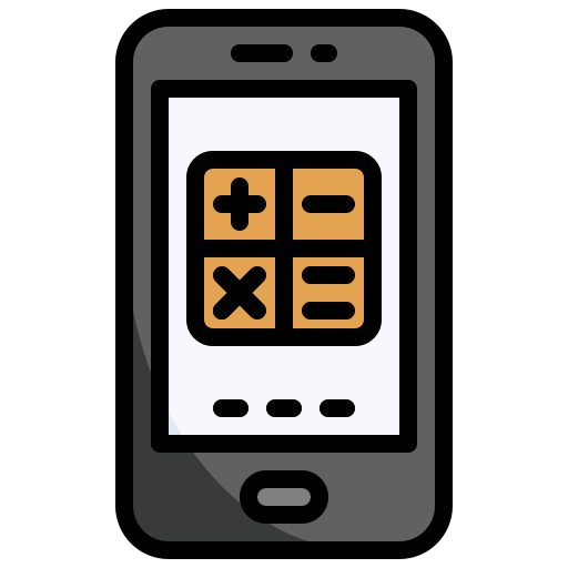 Calculator Generic Outline Color icon