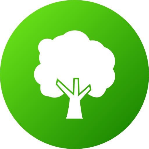 Tree Generic Flat Gradient icon