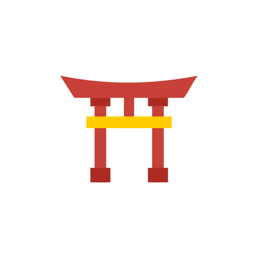 Itsukushima shrine Generic Flat icon