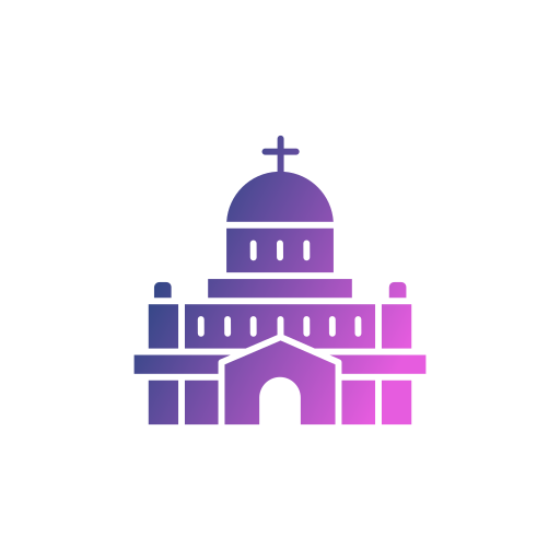 St peter basilica Generic Flat Gradient icon