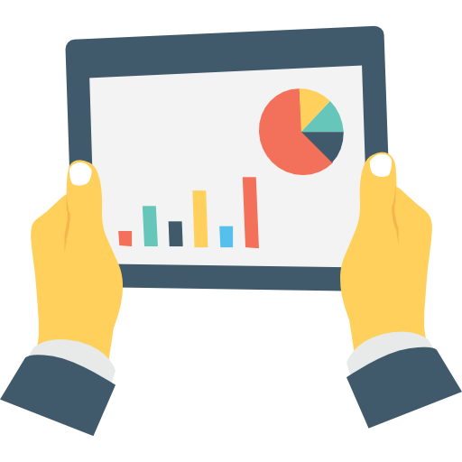 Analytics Flat Color Flat icon