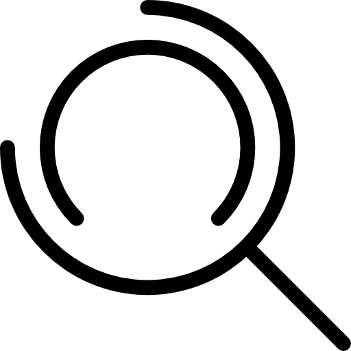 Magnifying glass free icon
