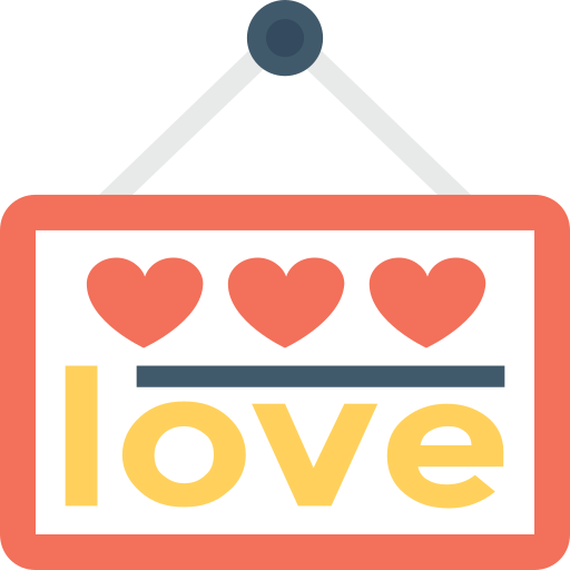 amor icono gratis